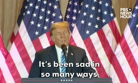 Sad Donald Trump GIF