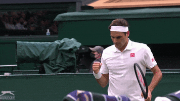 Roger Federer Sport GIF by Wimbledon