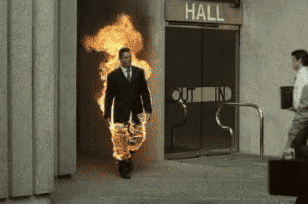 Image result for man on fire gifs