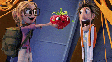 Cloudy With A Chance Of Meatballs Strawberry GIFs - Find & Share on GIPHY