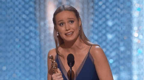 The Academy Awards laughing oscars win room GIF