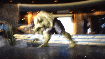 angry hulk GIF