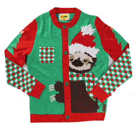ugly christmas sweater GIF