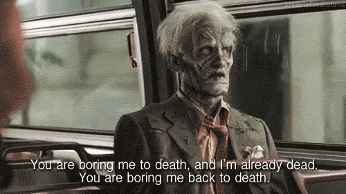 Bored Zombie GIF - Find & Share on GIPHY