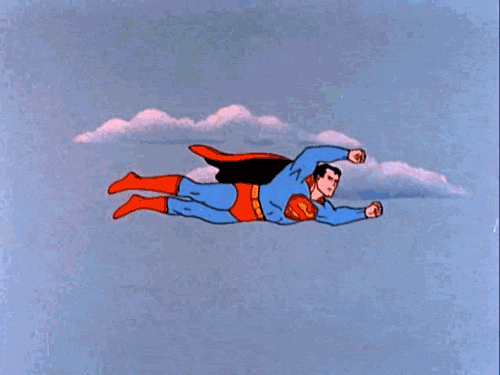 Superman-flying GIFs - Get the best GIF on GIPHY