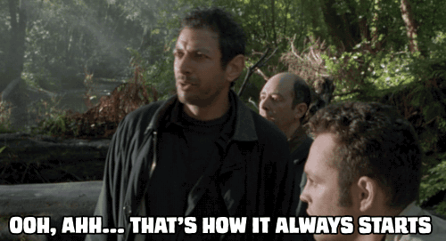 Malcolm jurassic park gif