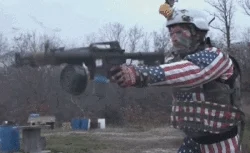 machine gun america GIF