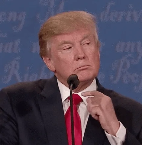 Awkward Donald Trump GIF