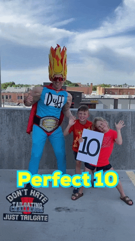 Perfect GIF by Tailgating Challenge