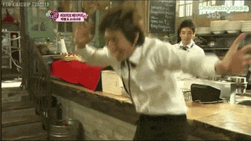 big bang happy dance GIF