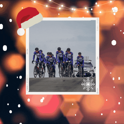 Christmas Kerstdagen GIF by #inEmiliaRomagna Cycling Team