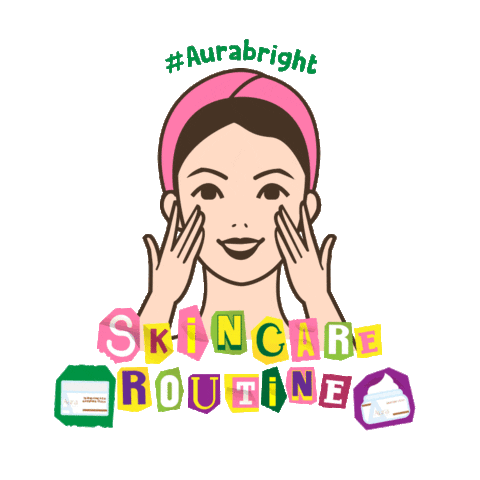aura bright Sticker