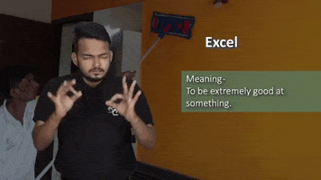 Sign Language Excel GIF by ISL Connect