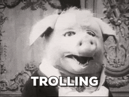 foxglovew creepy troll trolling GIF