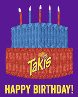 Happy Birthday GIF by TakisUSA