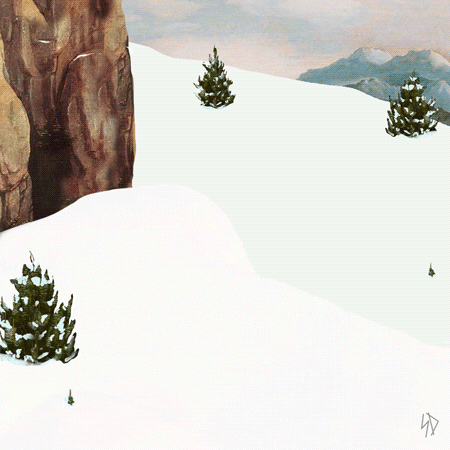 skiing sick moves GIF by Scorpion Dagger