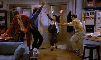 Seinfeld Happy Dance GIFs - Find & Share on GIPHY