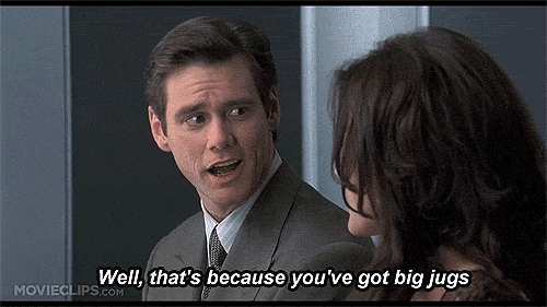 jim carrey laugh GIF