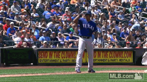 Adrian Beltre Rangers GIF by MLB - Find & Share on GIPHY