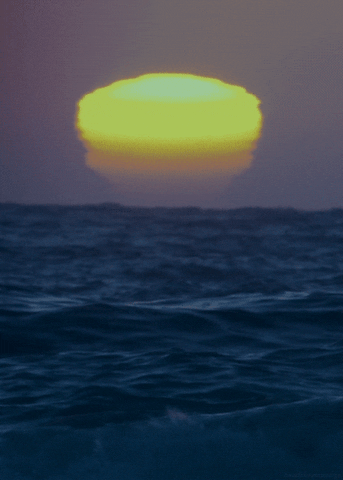 ocean sunset GIF by Head Like an Orange