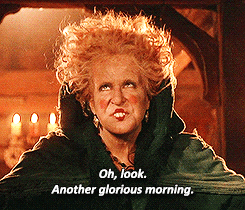 hocus pocus oh look another glorious morning GIF