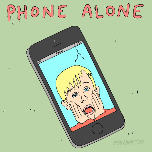 home alone lol GIF by Animation Domination High-Def