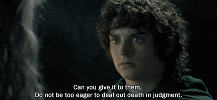 lord of the rings life lessons GIF by Maudit