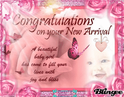 congratulations baby girl animation
