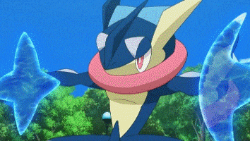pokemon ash greninja GIF