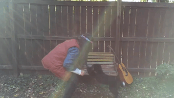 achangeoftune dance puppy dancing dog dog dad GIF