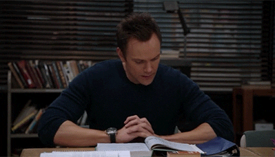studying
