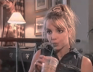 Britney Spears Drinking GIF - Find & Share on GIPHY