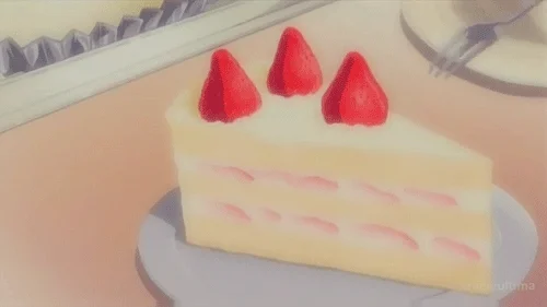 Strawberry Shortcake Cake GIF