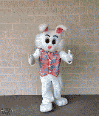 Fail Easter Bunny GIF - Find & Share on GIPHY