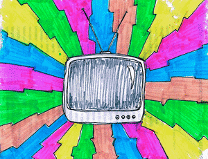 Television Flashing Gif