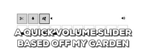 ljlombardo funny humor garden volume slider GIF