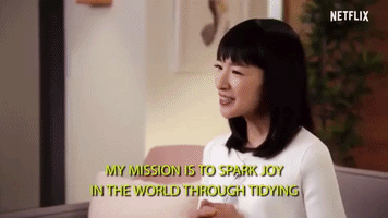 Marie Kondo Konmari GIF