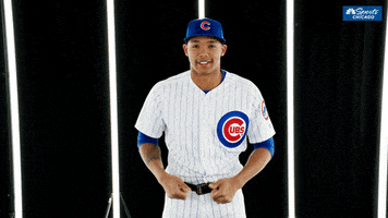 addison russell thumbs up GIF by NBC Sports Chicago