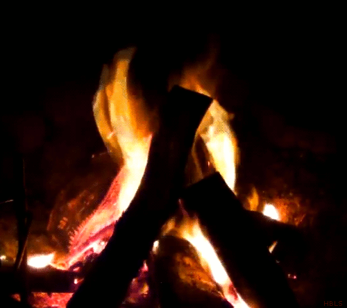 Нравится смотреть на огонь