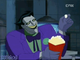 Joker Popcorn GIF