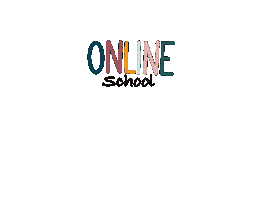 Online School Sticker