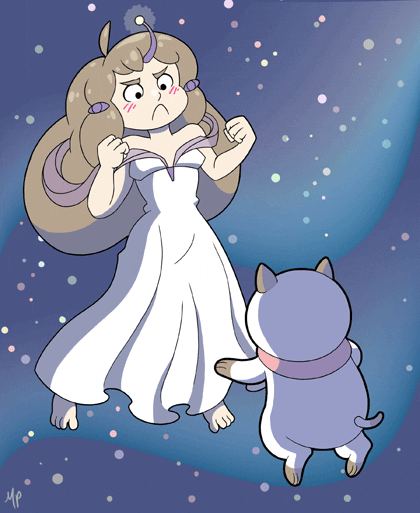 bee and puppycat illustration GIF by Cartoon Hangover