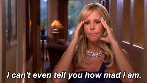  real housewives mad upset real housewives of orange county rhoc GIF