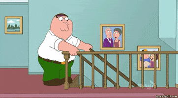 Family Guy Stairs GIF
