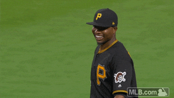 gregory polanco smile GIF by MLB