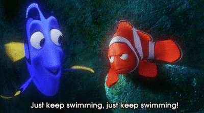 Just Keep Swimming Finding Nemo GIF - Find & Share on GIPHY