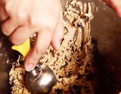 cookie dough chocolate GIF by HuffPost