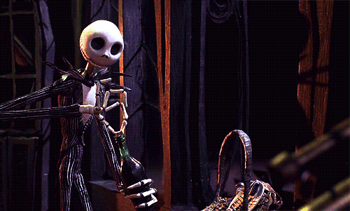 the nightmare before christmas butterfly GIF