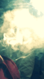 blow smoke