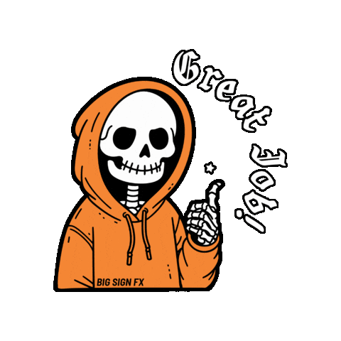 Great Job Sticker by BiG sign fx